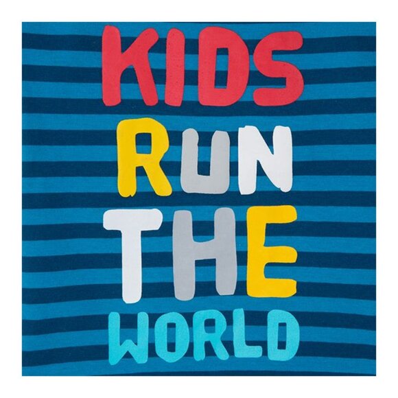 NWT blue striped t-shirt - Picture 2 of 3